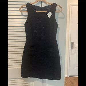 Monteau dark blue shimmer sheath dress perfect for Christmas size small